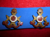 60th Battalion Heidelberg Regiment Collar Badge Pair 